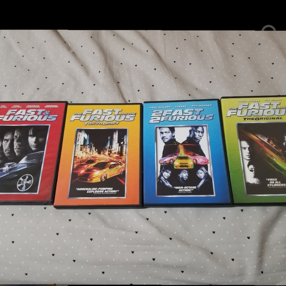 4 Fast & Furious Movies